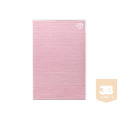   SEAGATE One Touch 2TB External HDD with Password Protection Rose Gold