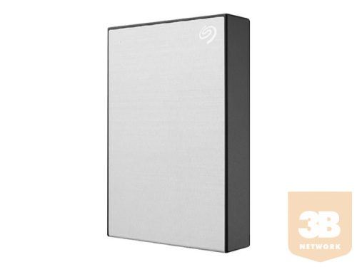 SEAGATE One Touch 4TB External HDD with Password Protection Silver