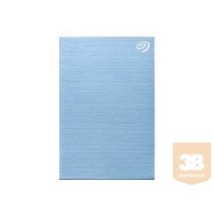   SEAGATE One Touch 4TB External HDD with Password Protection Light Blue