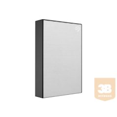   SEAGATE One Touch 5TB External HDD with Password Protection Silver