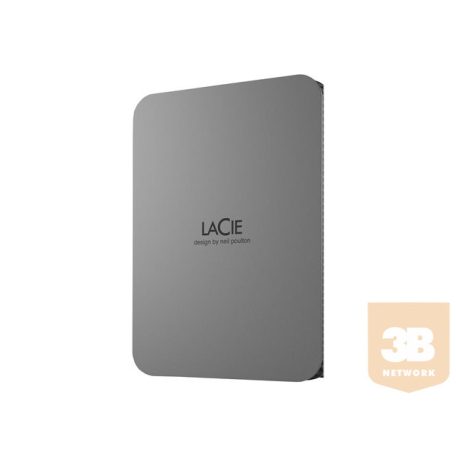 LACIE External Protable Hardrive 2TB USB 3.2 Gen 1 up to 5Gb/s USB-C