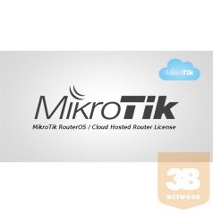   MikroTik, LEVEL4 licensz / P1 (Cloud Hosted Router licensz - 1Gbit)