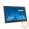 iiyama 24/7 touch monitor, 15,6", 1920x1080, 16:9, 385cd, 28ms, 800:1,/HDMI, T1624MSC