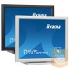 iiyama touch monitor, 17", 1280x1024, 5:4, 200cd, 5ms, 1000:1,VGA/HDMI/DP, T1731SR, fehér