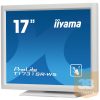 iiyama touch monitor, 17", 1280x1024, 5:4, 200cd, 5ms, 1000:1,VGA/HDMI/DP, T1731SR, fehér