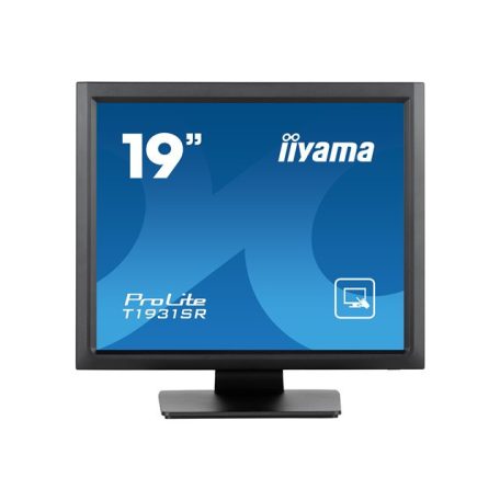 IIYAMA T1931SR-B1S 19inch IPS 1280x1024 Resistive Touch 200cd/m2 HDMI DP VGA USB Interface Speakers