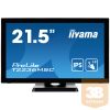 IIYAMA touch IPS monitor 21.5" T2236MSC-B3, 1920x1080, 16:9, 250cd/m2, 5ms, VGA/HDMI/DP,  hangszóró