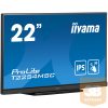 IIYAMA touch IPS monitor 21.5" T2254MSC-B1AG, 1920x1080, 16:9, 250cd/m2, 4ms, HDMI/DP/HDCP, hangszóró