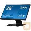 IIYAMA touch IPS monitor 21.5" T2254MSC-B1AG, 1920x1080, 16:9, 250cd/m2, 4ms, HDMI/DP/HDCP, hangszóró