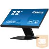 IIYAMA touch IPS monitor 21.5" T2254MSC-B1AG, 1920x1080, 16:9, 250cd/m2, 4ms, HDMI/DP/HDCP, hangszóró