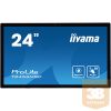 IIYAMA touch IPS monitor 23.8" T2455MSC-B1, 1920x1080, 16:9, 350cd/m2, 5ms, HDMI/DP/2xUSB, hangszóró, webkamera