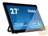 IIYAMA T2735MSC-B3 27inch PCAP 10P Touch 1920x1080 IPS panel Flat Bezel Free Glass Front VGA HDMI DP USB 3.0-Hub