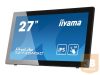 IIYAMA T2735MSC-B3 27inch PCAP 10P Touch 1920x1080 IPS panel Flat Bezel Free Glass Front VGA HDMI DP USB 3.0-Hub