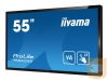 IIYAMA T5562AS-B1 4k UHD LCD 55inch 20 Points PCAP 500cd/m2 5000:1 3840x2160 AG RS232C 16GB eMMC 2GB RAM