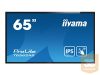 IIYAMA T6562AS-B1 4k UHD LCD 65inch 20 Points PCAP 500cd/m2 1200:1 3840x2160 AG RS232C 16GB eMMC 2GB RAM