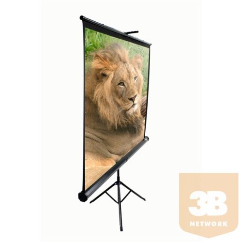 EliteScreens 92" (16:9) mobil háromlábú vászon T92UWH (203 x 114 cm, Fekete)