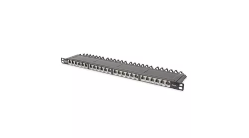 Digitus 24 portos patch panel FTP Cat6A 0,5 U