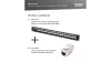 Digitus Moduláris patch panel + 24db Cat6A FTP modul set