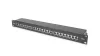 Digitus 24 portos patch panel FTP Cat6A(nem mod.) fekete