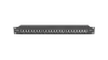 Digitus 24 portos patch panel FTP Cat6A(nem mod.) fekete