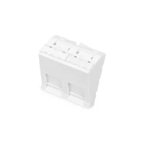 Digitus 45x45 előlap Keystone modulhoz 2 portos