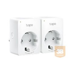   TP-LINK Tapo P100 2-pack WiFi Smart Plug 2.4G 1T1R BT Onboarding Tapo APP Alexa + Google assistant supported 10A 2-pack