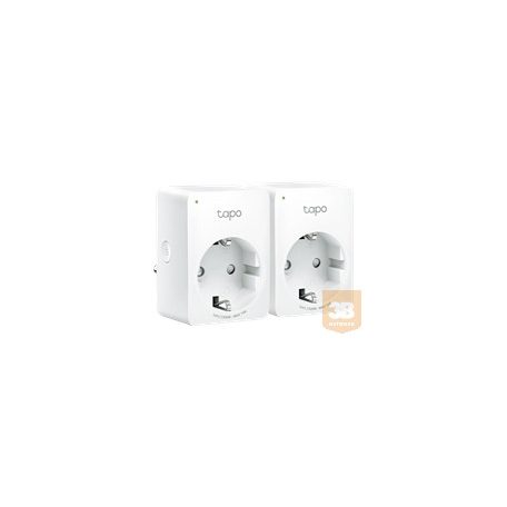TP-LINK Tapo P100 2-pack WiFi Smart Plug 2.4G 1T1R BT Onboarding Tapo APP Alexa + Google assistant supported 10A 2-pack