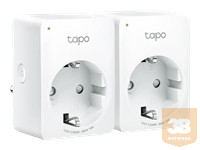 TP-LINK Tapo P100 2-pack WiFi Smart Plug 2.4G 1T1R BT Onboarding Tapo APP Alexa + Google assistant supported 10A 2-pack