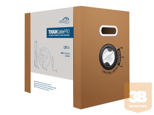 UBIQUITI TC-PRO TOUGHkábel Pro Cat 5e 24 AWG Outdoor Shielded Gray 305m