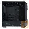 COOLER MASTER Ház Midi ATX MasterBox TD500 MESH V2 ARGB, Tápegység nélkül, Üvegfalú, Fekete