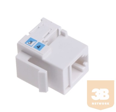 RJ11 6p4c Keystone modul, Cat3