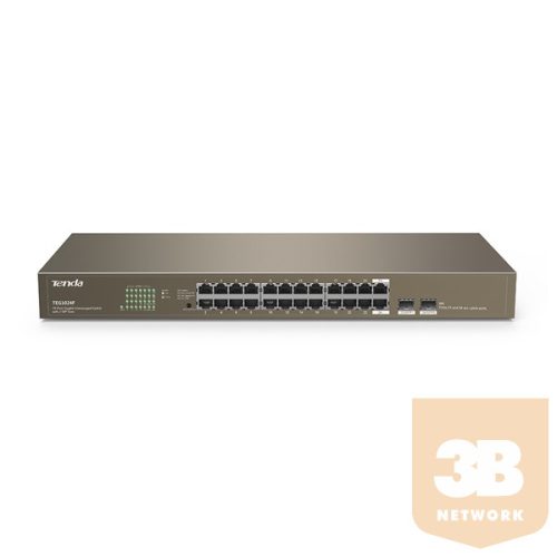 Tenda Switch - TEG1024F (24x1Gbps + 2x SFP; rack-mount)