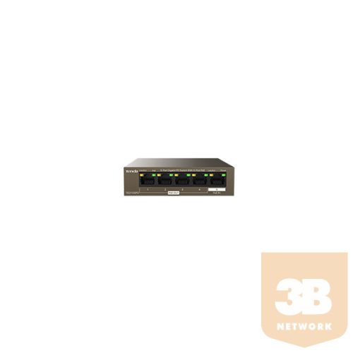 Tenda Switch PoE - TEG1105PD (5x1000Mbps; 4 af PoE+ port; 30W)