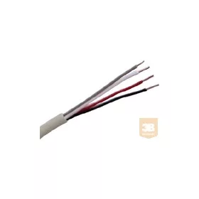 Telefon fali kábel 2x2x0,5 Cu