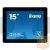 iiyama touch monitor, 15", 1024x768, 4:3 315cd, 8ms, 800:1,VGA/HDMI/DP, Open frame, TF1515MC