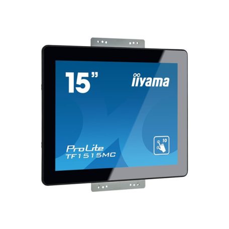 IIYAMA TF1515MC-B2 B 15inch Touchpanel 1024x768 TN 350cd 10touch points CA VGA HDMIx1 DPx1 open frame black