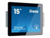 IIYAMA TF1515MC-B2 B 15inch Touchpanel 1024x768 TN 350cd 10touch points CA VGA HDMIx1 DPx1 open frame black