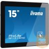 iiyama touch monitor, 15", 1024x768, 4:3 315cd, 8ms, 800:1,VGA/HDMI/DP, Open frame, TF1515MC