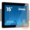 iiyama touch monitor, 15", 1024x768, 4:3 315cd, 8ms, 800:1,VGA/HDMI/DP, Open frame, TF1515MC