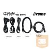 iiyama touch monitor, 17", 1280x1024, 5:4, 315cd, 5ms, 1000:1,/HDMI/DP, Open frame, TF1734MC