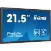 IIYAMA touch IPS monitor 21.5" TF2238MSC-B1, 1920x1080, 16:9, 525cd/m2, 5ms, DP/HDMI//USB, hangszóró,  open frame