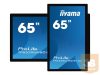 IIYAMA TF6539UHSC-B1AG 65inch WIDE LCD 50-Points Touch Screen 3840x2160 1100:1 500cd/m2 UHD IPS panel LED VGA 2xHDMI DP