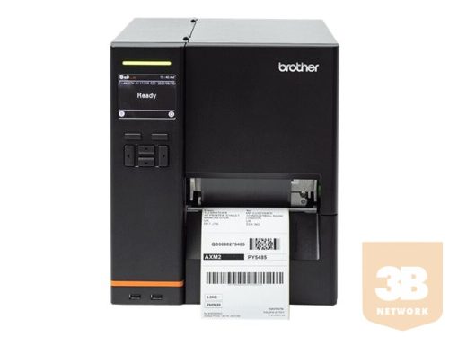 BROTHER 4-Inch industrial label printer 300 dpi 12 ips LCD-display