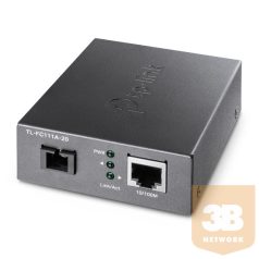   TP-LINK Optikai Media Konverter WDM 100(réz)-100FX(SC) Single mód, TL-FC111A-20