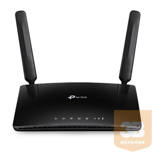 TP-LINK 3G/4G Modem + Wireless Router N-es 300Mbps 1xWAN(100Mbps) + 2xLAN(100Mbps) + 1x Telefon port, TL-MR6500v