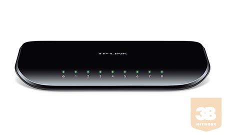 LAN Tp-Link Switch Gigabit Desktop 8 port - TL-SG1008D