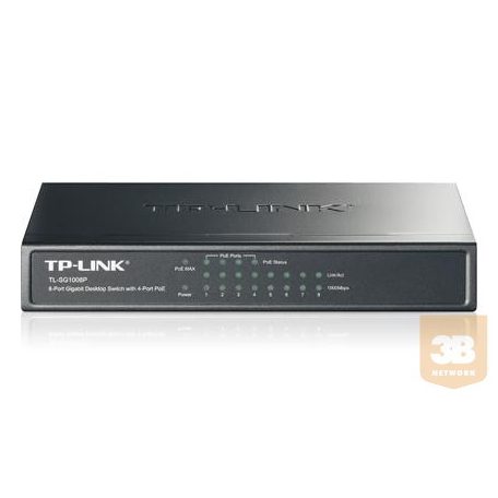 TP-Link TL-SG1008P 8-Port Gigabit Desktop PoE Switch