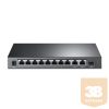 TP-LINK Switch 8x100Mbps (8xPOE+) + 2x1000Mbps + Gigabit SFP, TL-SL1311MP