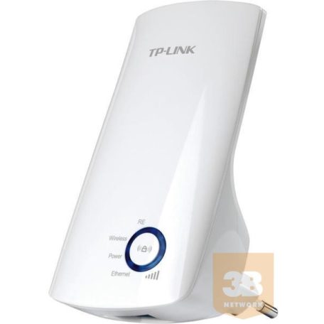 TP-Link TL-WA850RE Wireless Range Extender (wifi jelerősítő)802.11b/g/n 300Mbps, Wall-Plug