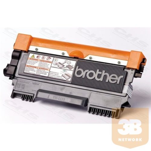 Brother Toner TN-2220, Nagy töltetű - 2600 oldal, fekete